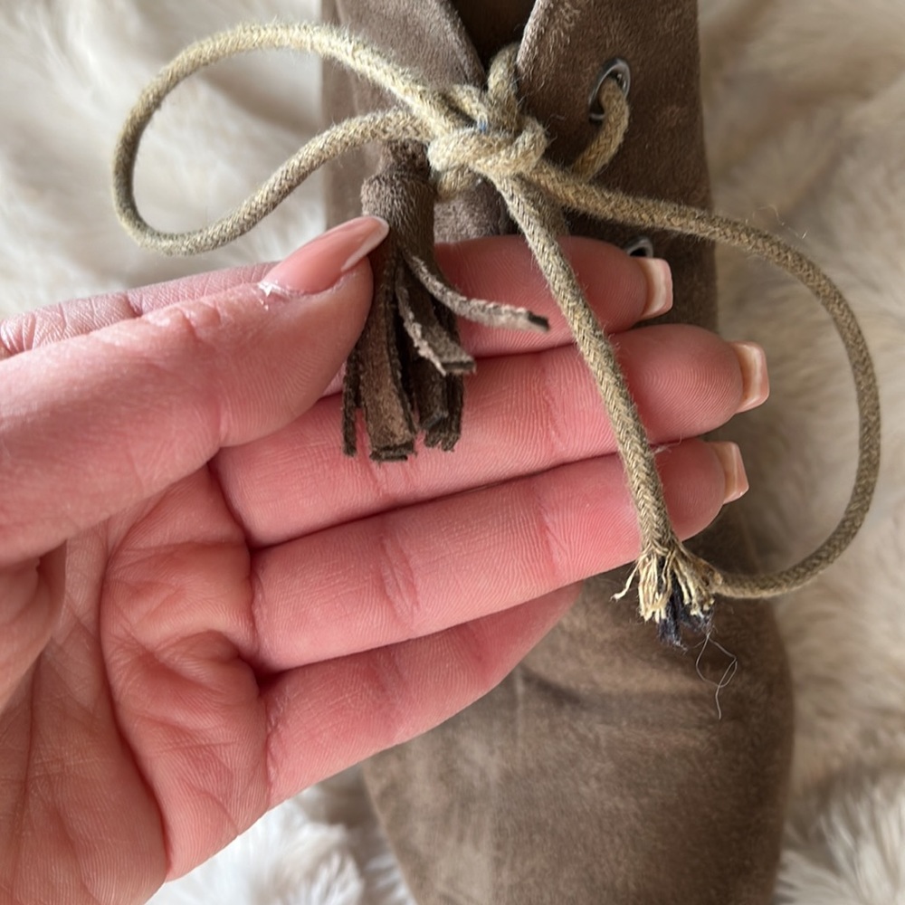 Brinley Co. Lace Up Ankle Bootie - Picture 7 of 15